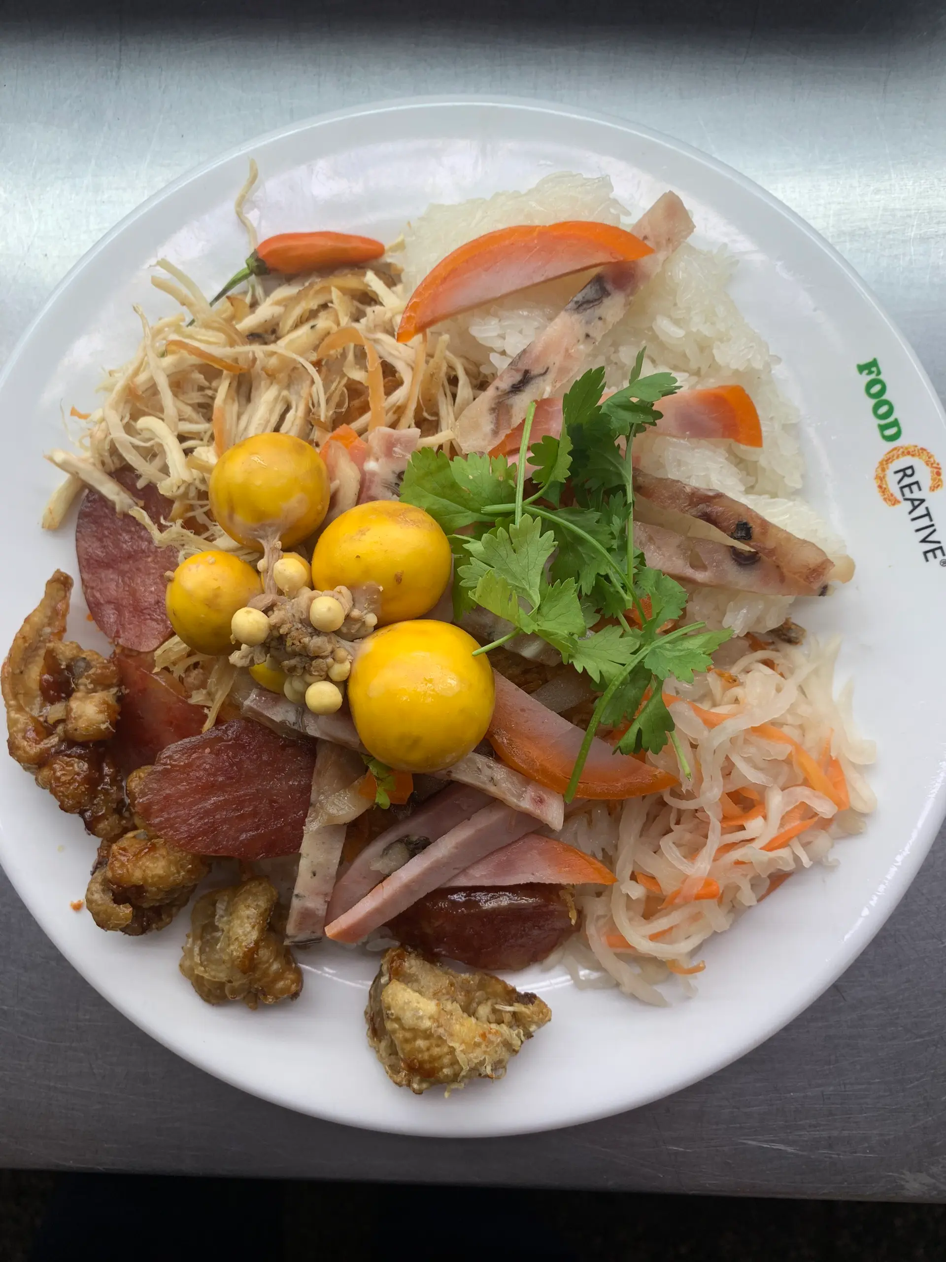 Hình ảnh xôi thập cẩm tứ xuyên 