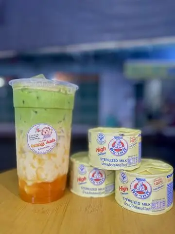 Hình ảnh Mattcha latte xoài sữa gấu
