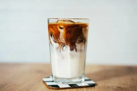 Hình ảnh Sữa tươi cà phê nguyên chất
