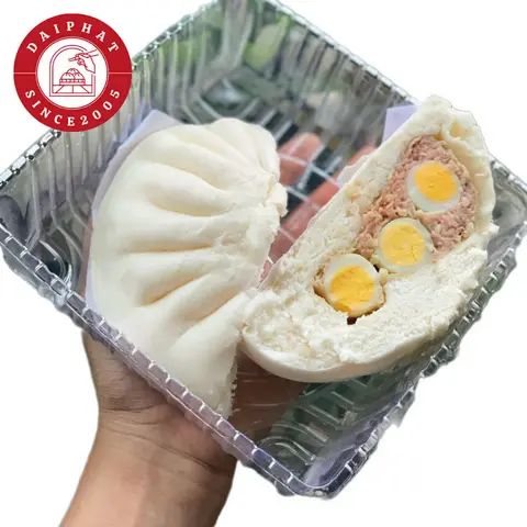 Hình ảnh Bánh Bao 3 Trứng Cút