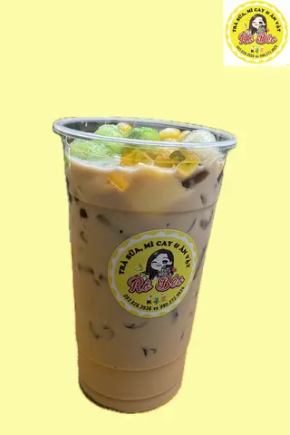 Hình ảnh Trà sữa truyền thống full topping