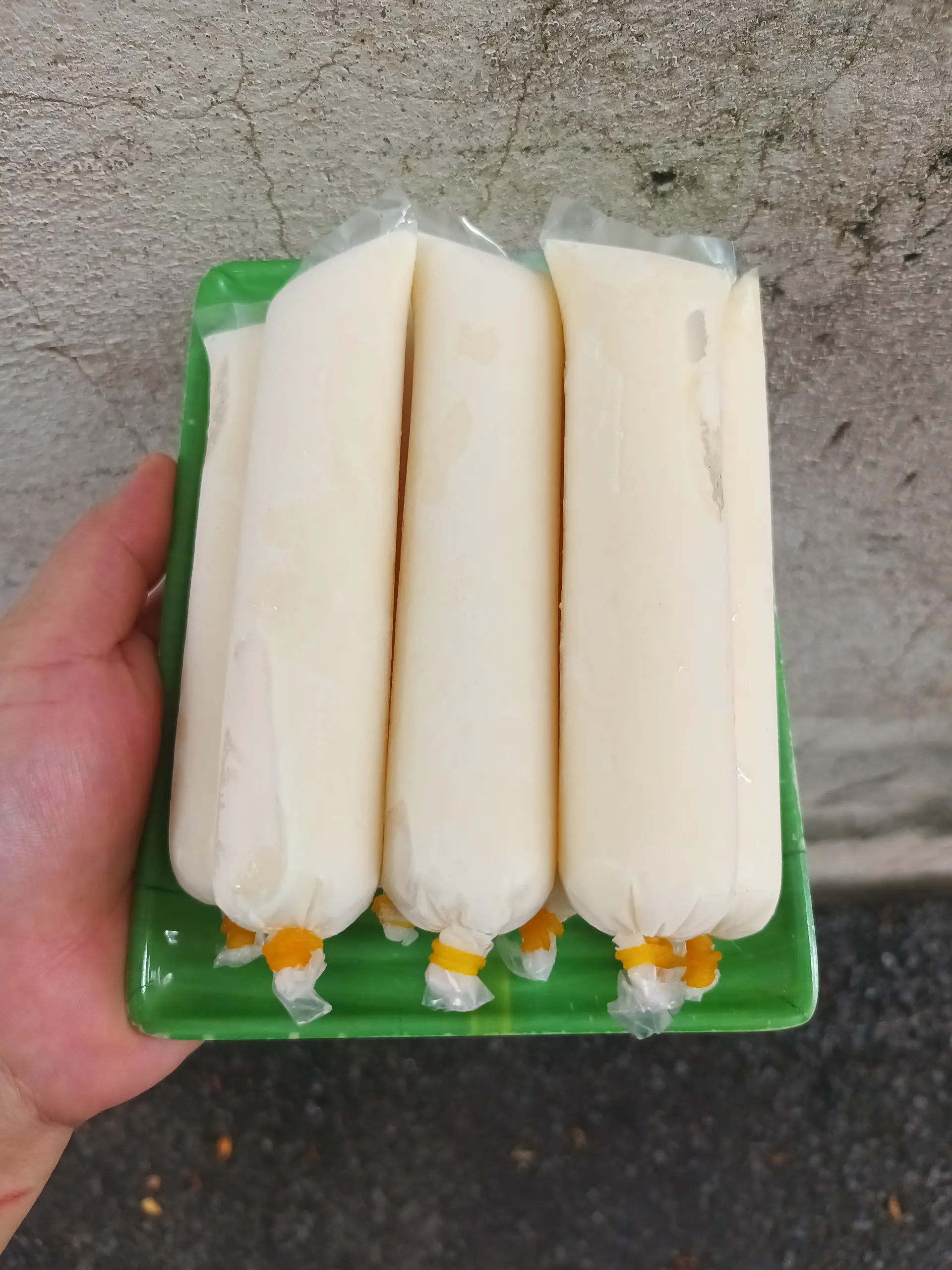 Hình ảnh set 10 bịch sữa chua truyền thống