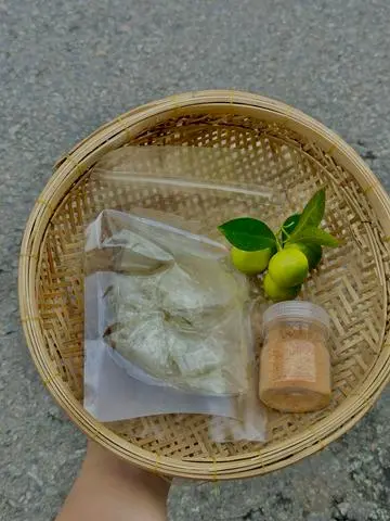 Hình ảnh Set chấm chấm muối sặc