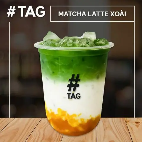 Hình ảnh Matcha latte xoài