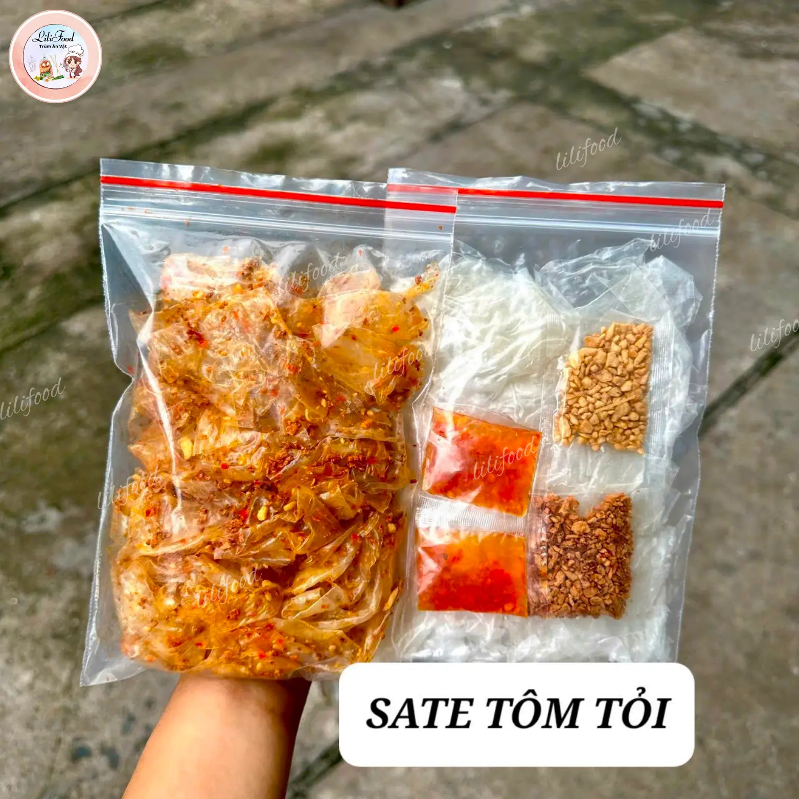 Hình ảnh Bánh Tráng Sa Tế Tôm Tỏi (Chưa Trộn)