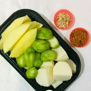 Hình ảnh Củ sắn + cóc 500g + muối tôm