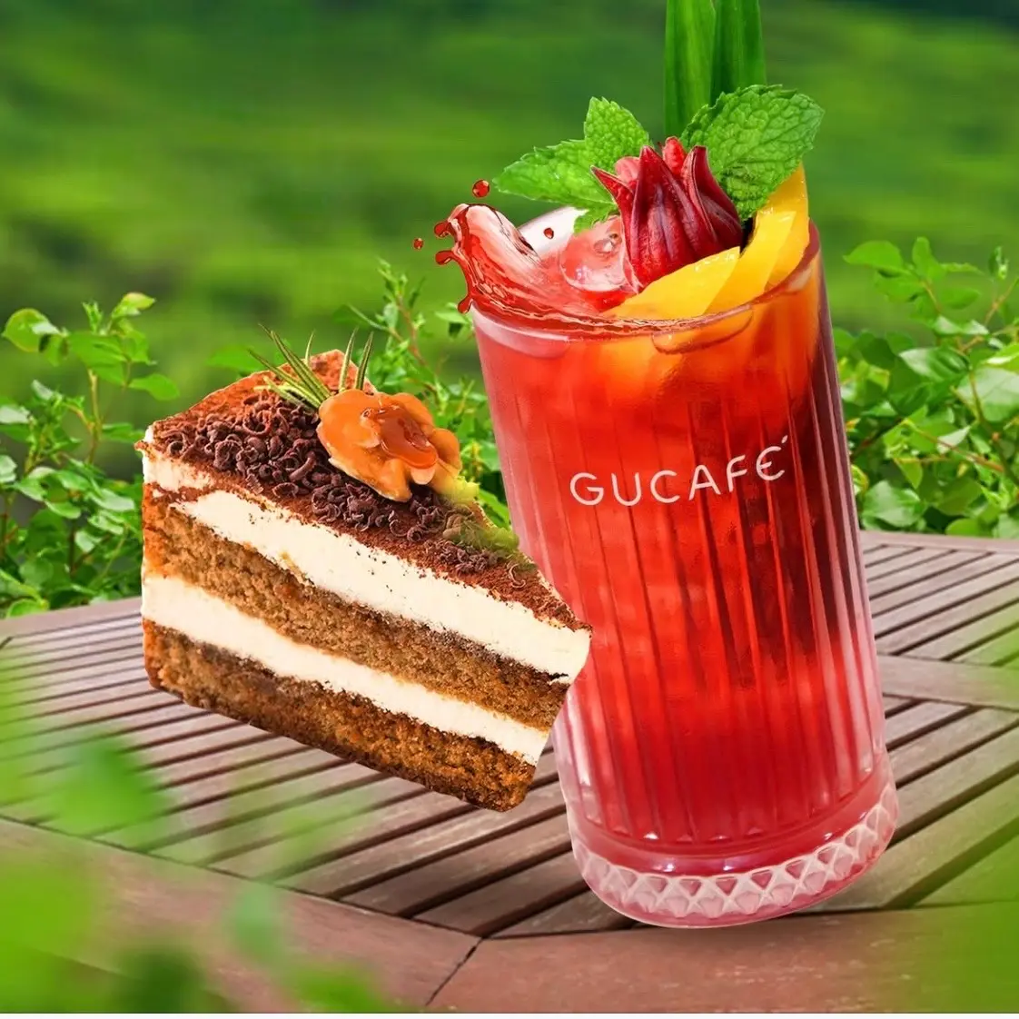 Hình ảnh Combo trà tặng bánh