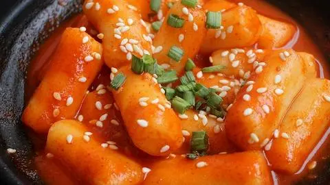 Hình ảnh Tokbokki(Bánh Gạo) Gà Viên