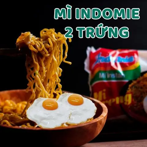 Hình ảnh DA13.  Mì trộn Indomie 2 trứng