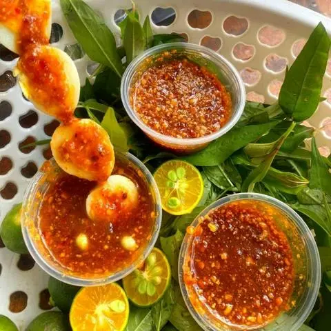 Hình ảnh Trứng cút chấm muốt sệt (15trứng)