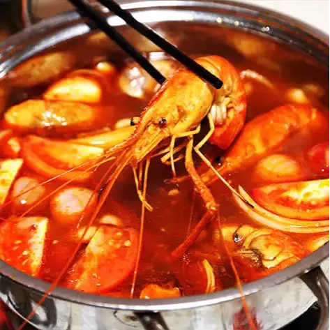Hình ảnh Lẩu cá đuối nấu Thái