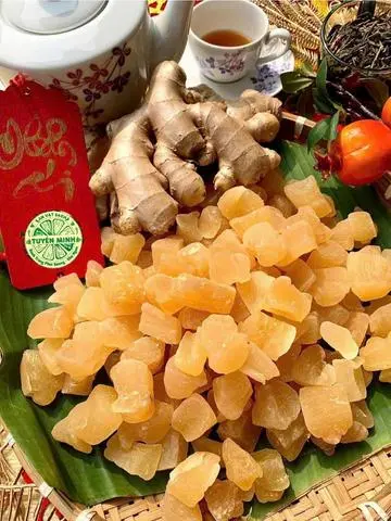 Hình ảnh GỪNG SẤY DẺO ĂN LÀ GHIỀN 300Gr