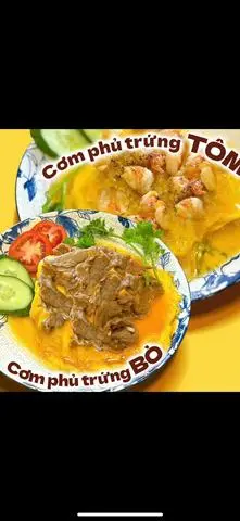 Hình ảnh ComBo :1tom +1 bò phủ trứng 
