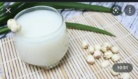 Hình ảnh Sinh tố hạt sen