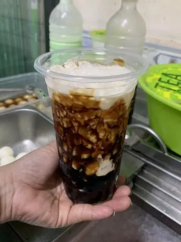 Hình ảnh Sữa tươi trân châu đường đen 
