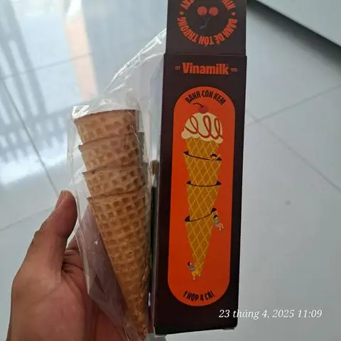 Hình ảnh Bánh Ốc Quế Vinamilk 
