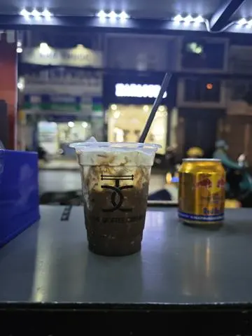 Hình ảnh Cà phê sữa cốt dừa