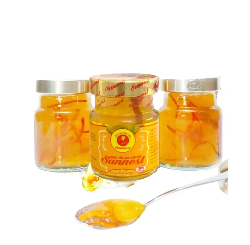 Hình ảnh 1 Hũ Yến Sunnest 30% Yến (Có Đông Trùng Hạ Thảo), Bồi Bổ Sức Khỏe, Tăng Đề Kháng