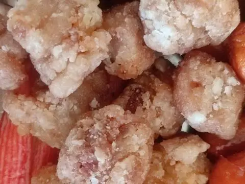 Hình ảnh mì 1 vắt gà xiên que 
