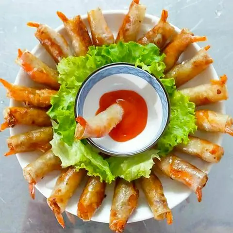 Hình ảnh Chả Ram Tôm Đất - 3 Cuốn