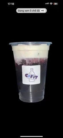 Hình ảnh Trà Việt Quất Sữa Dừa