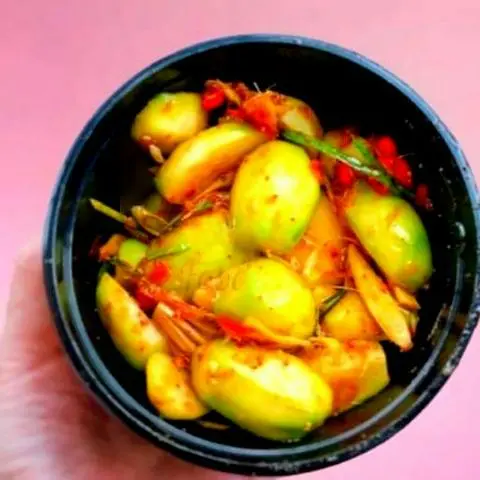 Hình ảnh Cóc Non Sốt Muối Thái