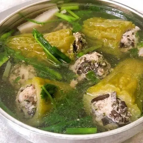 Hình ảnh Cơm Canh Khổ Qua Dồn Thịt