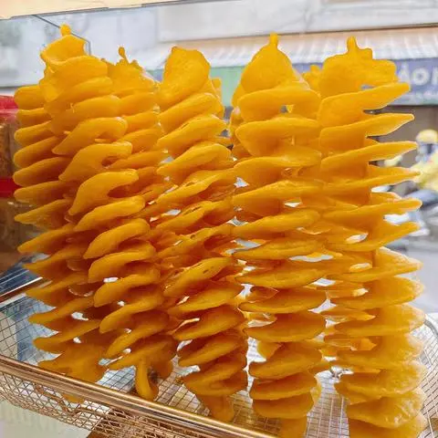 Hình ảnh Khoai tây lốc xoáy phô mai