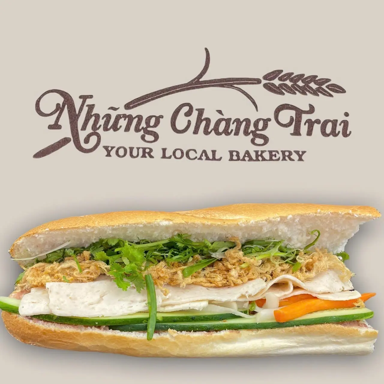 Hình ảnh Bánh mì chả chà bông