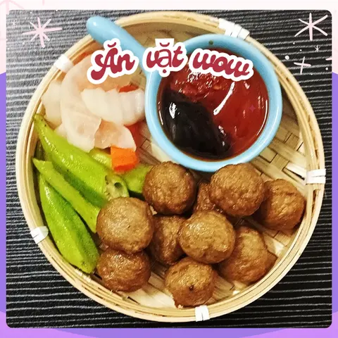 Hình ảnh Bò viên (4 viên)