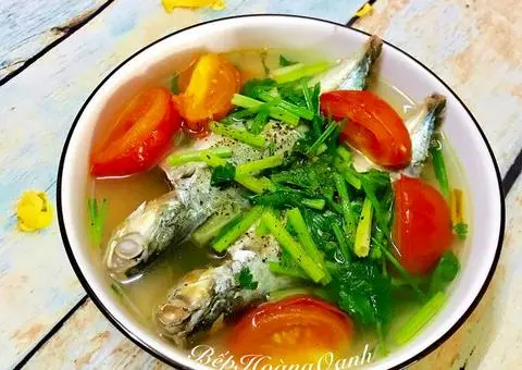 Hình ảnh Cơm canh chua cá chỉ vàng 