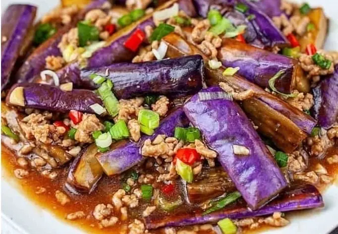 Hình ảnh CÀ TÍM THỊT BẦM