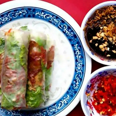 Hình ảnh Bò Bía Lớn/phần 3 Cuốn Chấm Tương 
