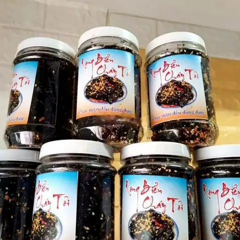 Hình ảnh Rong biển cháy tỏi