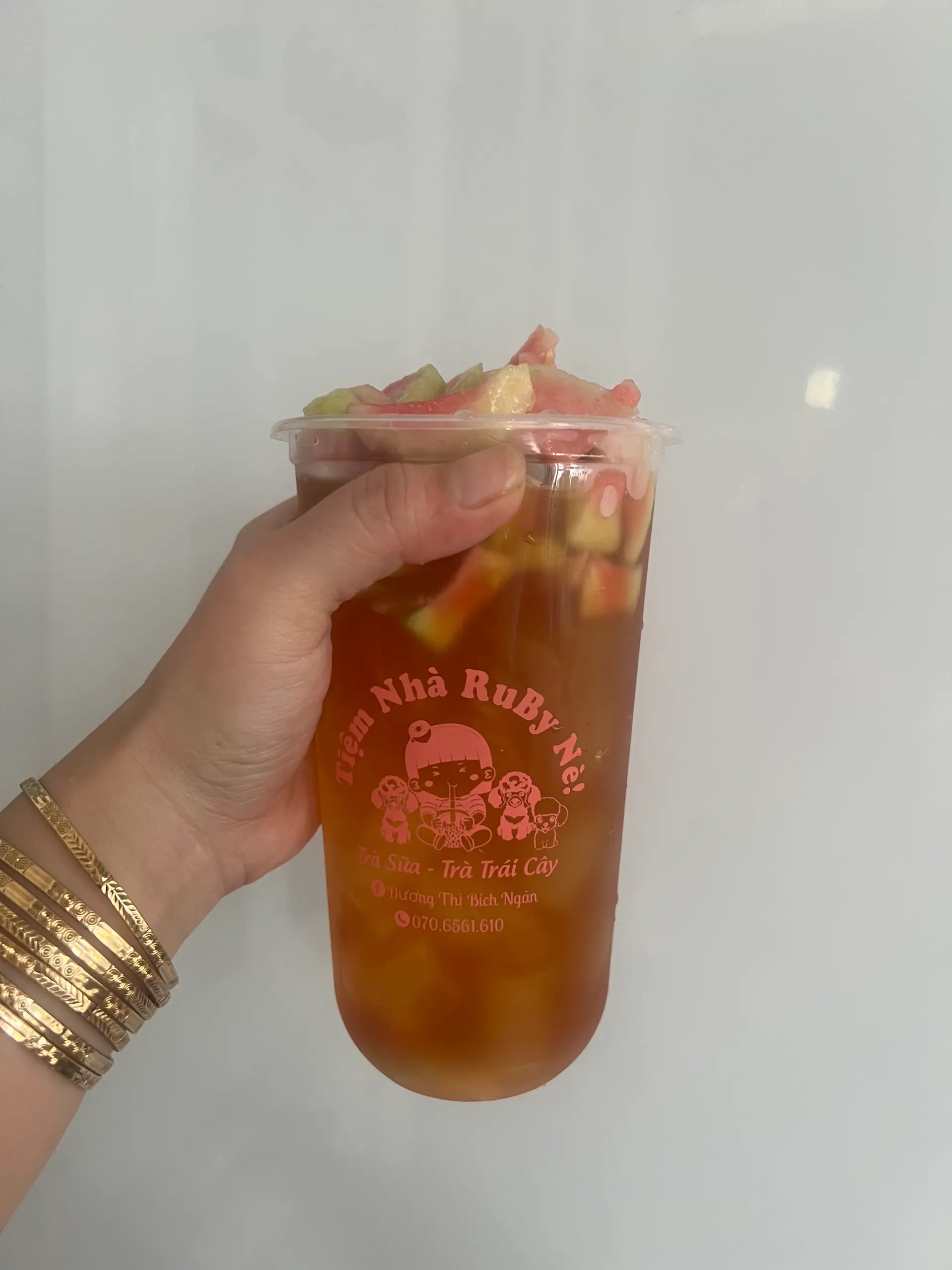 Hình ảnh trà ổi hồng