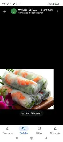 Hình ảnh Gỏi cuốn tôm tai heo