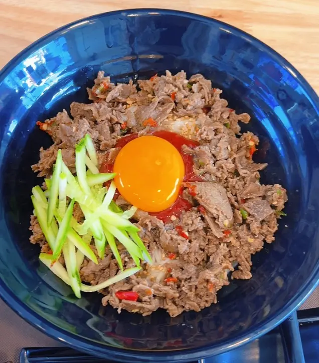 Hình ảnh Mì trộn bò Bulgogi 소불고기 비빔국수 
