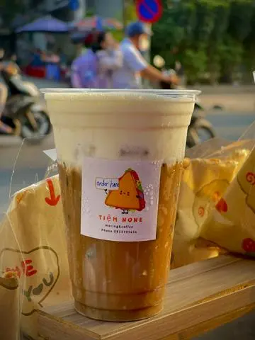 Hình ảnh Cà phê sữa gấu kem muối