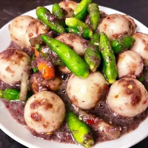 Hình ảnh Cà pháo mắm tôm
