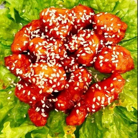 Hình ảnh 2 Phần Gà viên sốt Hàn + 2 Ly coca