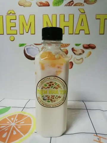 Hình ảnh Sữa chua uống mix cam tươi