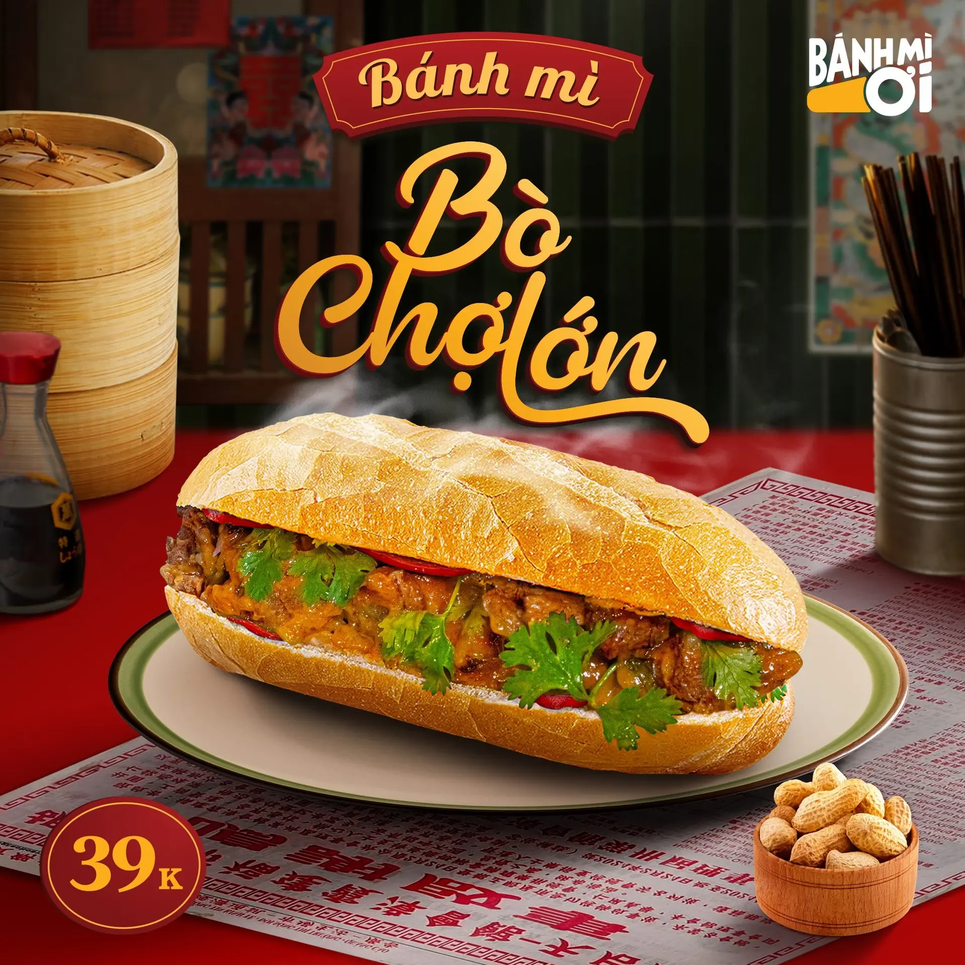 Hình ảnh Bánh Mì Bò Chợ Lớn