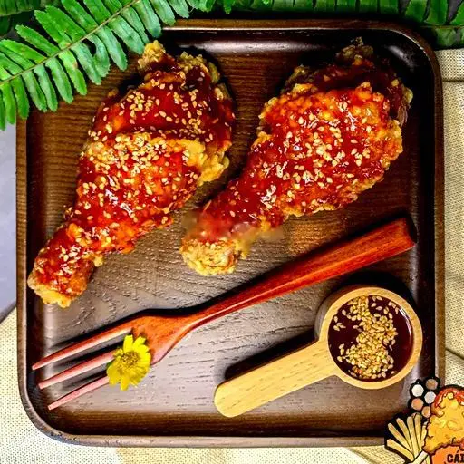 Hình ảnh Đùi gà rán mix sốt - 2 đùi