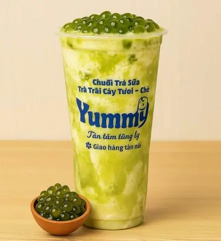 Hình ảnh Ô Long Sữa Cốm Non