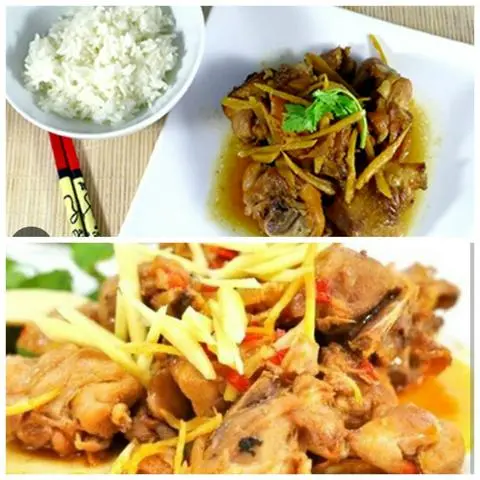 Hình ảnh Cơm Gà Kho Gừng