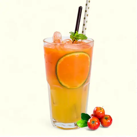 Hình ảnh Nước Ép Thơm x Cà Rốt x Sơ Ri
