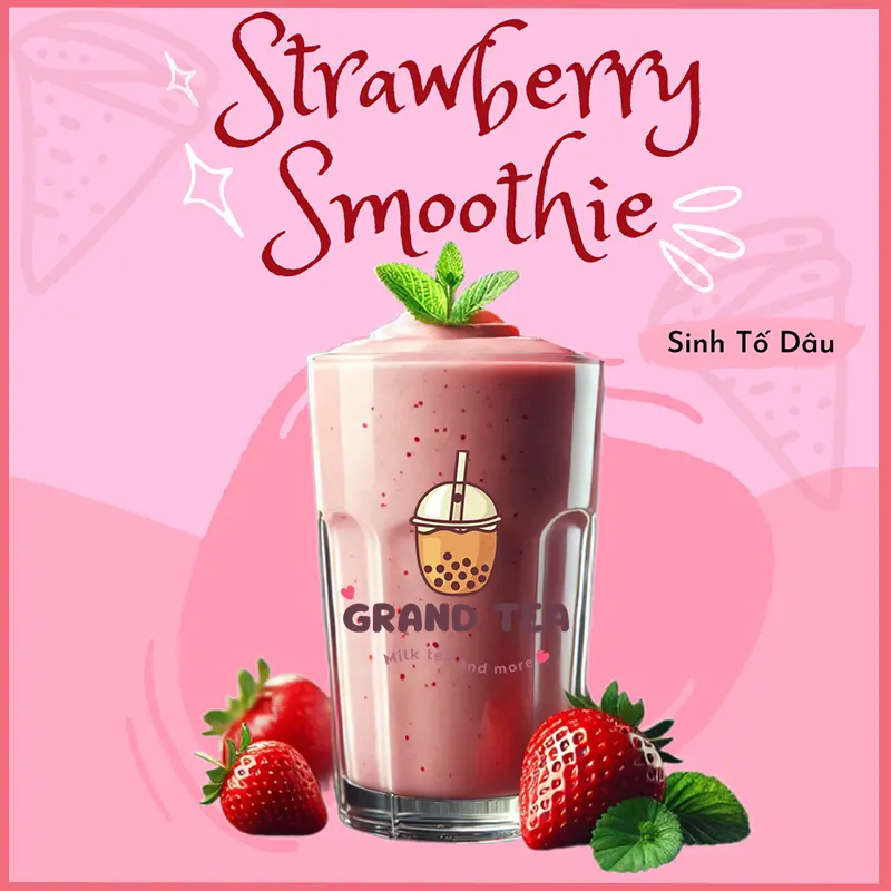Hình ảnh Sinh Tố Dâu/Strawberry Smoothie