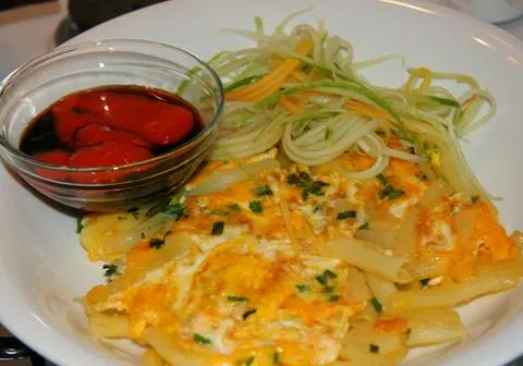 Hình ảnh Nui chiên 1 trứng