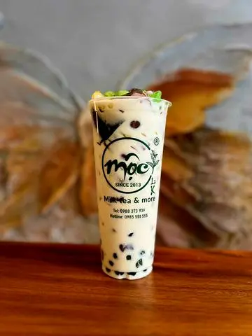 Hình ảnh Trà sữa caramel full topping
