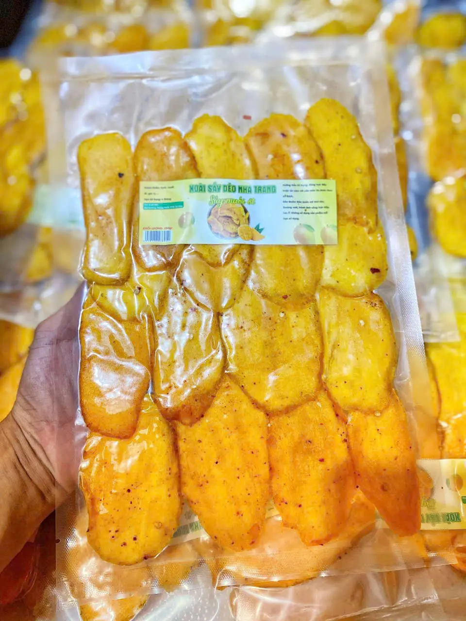 Hình ảnh Xoài Sấy Dẻo Muối Ớt 250gr